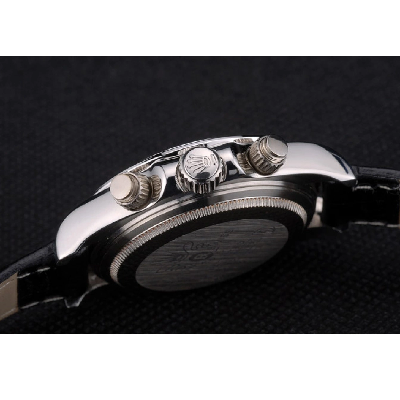 MiroTime 0719 Rolex Daytona Lady Stainless Steel Case Crystal Studded Bezel Crystal Studded Dial